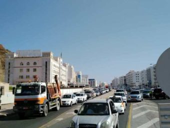 Parts of Muscat closed.