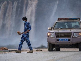 Oman weather: Breathtaking photos of emergency teams in Dhofar