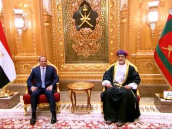 HM the Sultan Receives Egyptian President Abdel Fattah el Sisi at Royal Airport
