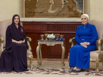 HH the Honorable Lady Visits Egypt; Meets with Egypt’s First Lady