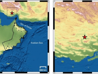Another earthquake near Oman