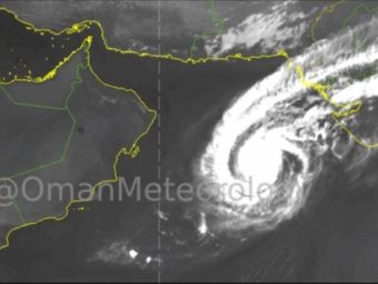 Maha weakens and moves further away from Oman