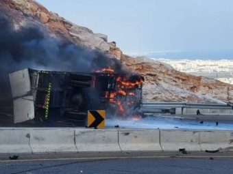 Fatal Accident Claims the Life of Truck Driver in Muscat