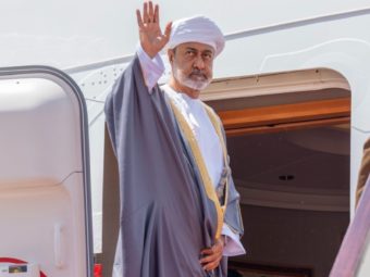 His Majesty Sultan Haitham bin Tarik Leaves Oman for Jordan